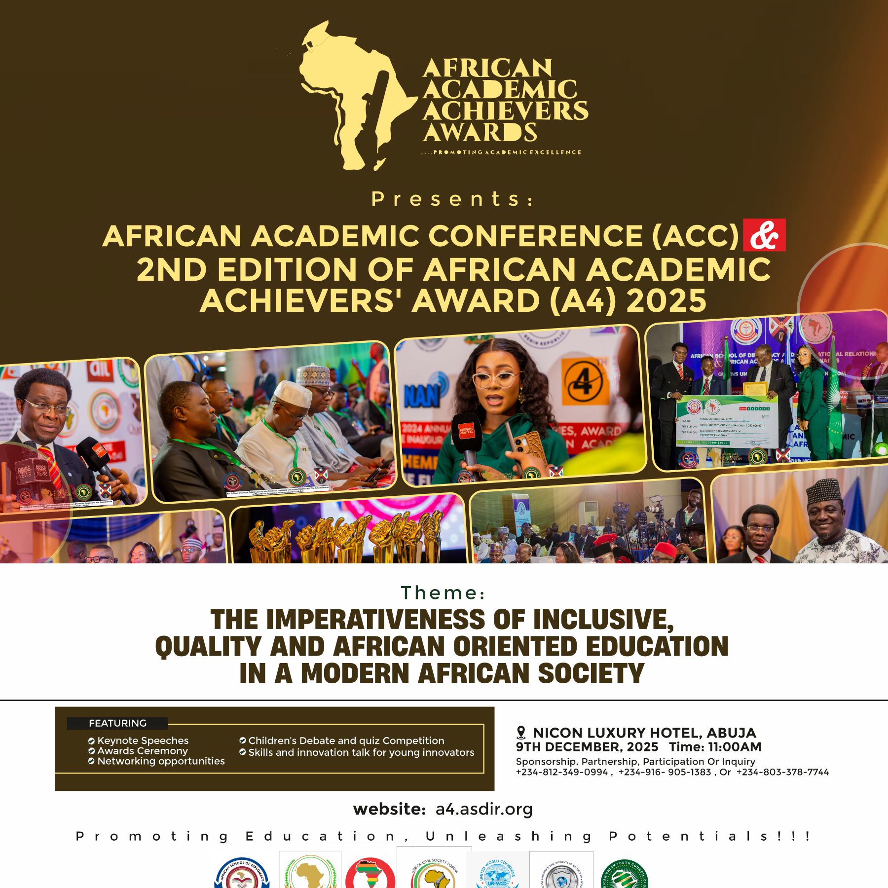 2nd African Academic Conference & 3rd Edition A4 Awards